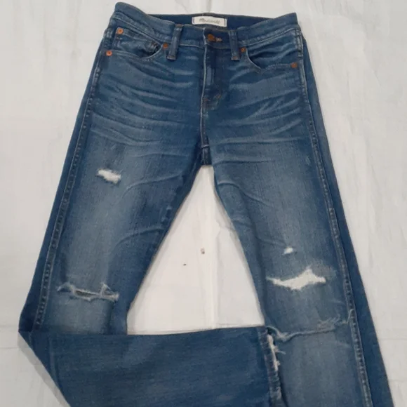 Madewell   skinny blue jeans size 25 - Picture 2 of 16